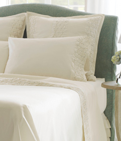Finley 300 tc percale, 100% organic cotton sheets