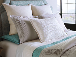 Fountain Bedding with Parasol Linen European Shams